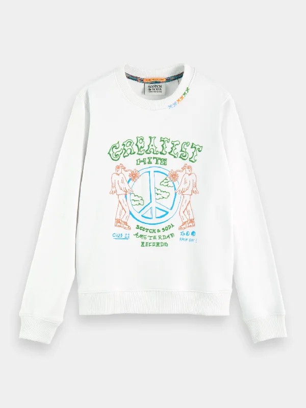 Regular-fit artwork sweatshirt