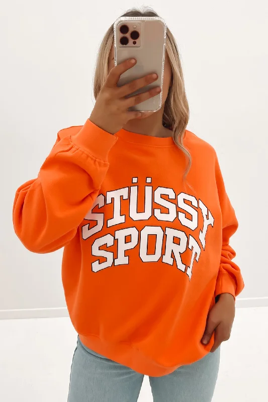 Sport Oversized Crew Mandarin