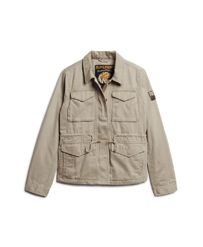 SUPERDRY MILITARY M65 JACKET - Vintage Khaki