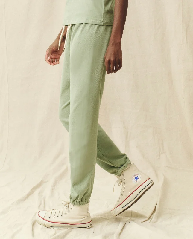 The Stadium Sweatpant. Solid -- Pistachio