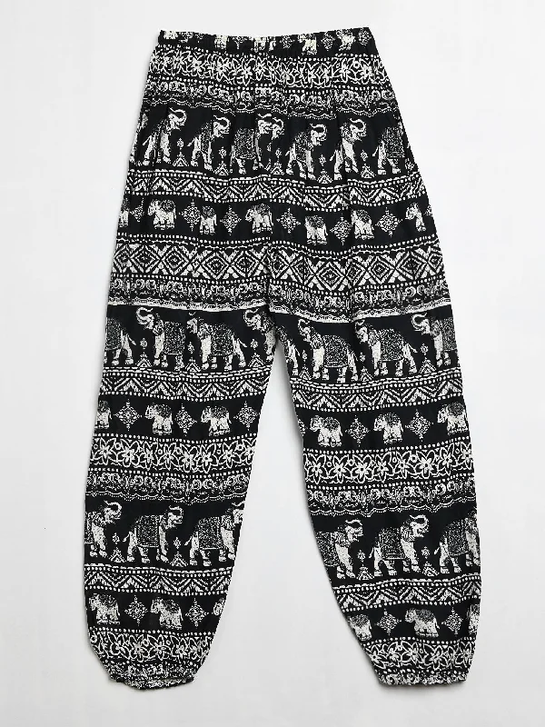 Printed Viscose Trouser