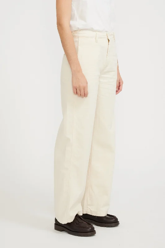 Wellthread Orchard Soft Straight Trouser Soft Ceramic