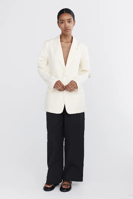 WINONA BLAZER - GARDENIA