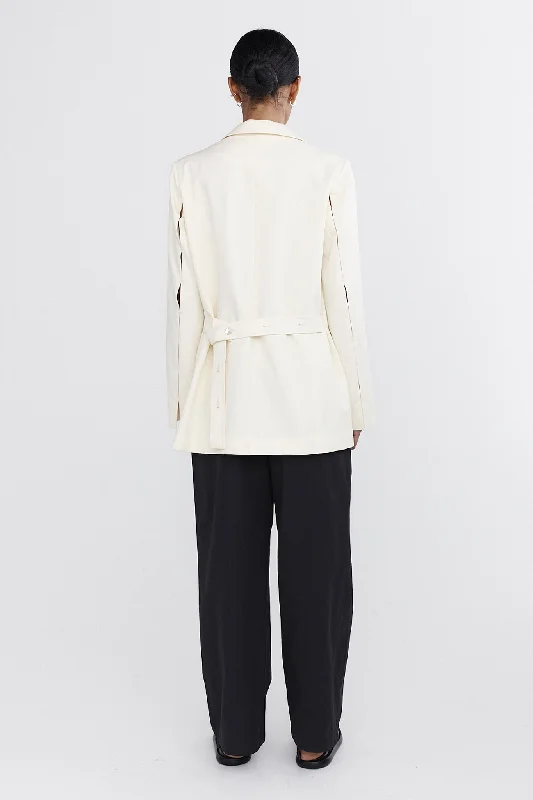 WINONA BLAZER - GARDENIA