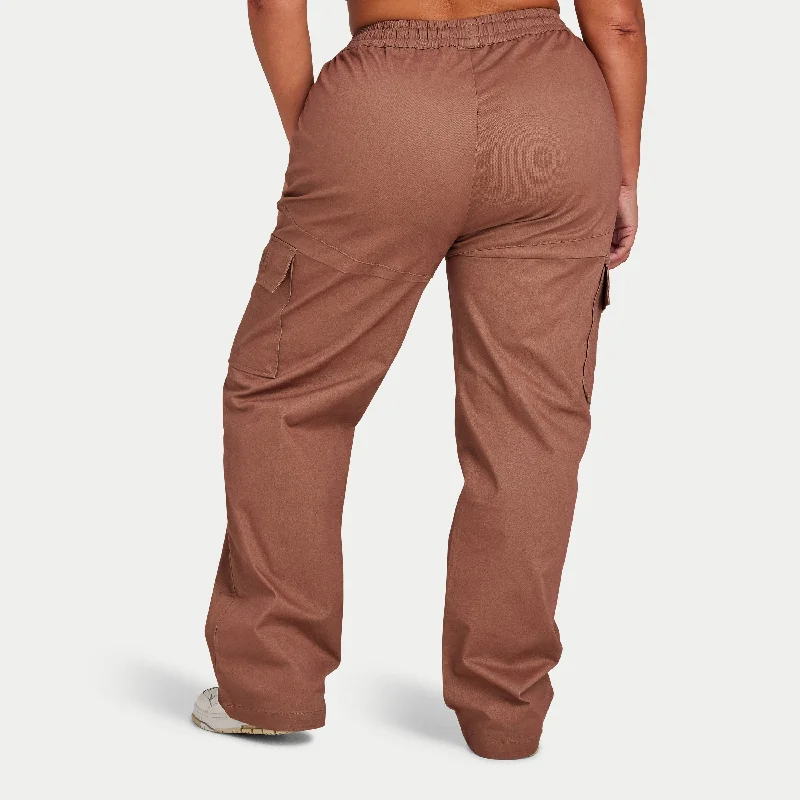 Womens Cargo Pant - Acorn Brown