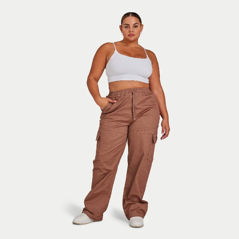 Womens Cargo Pant - Acorn Brown