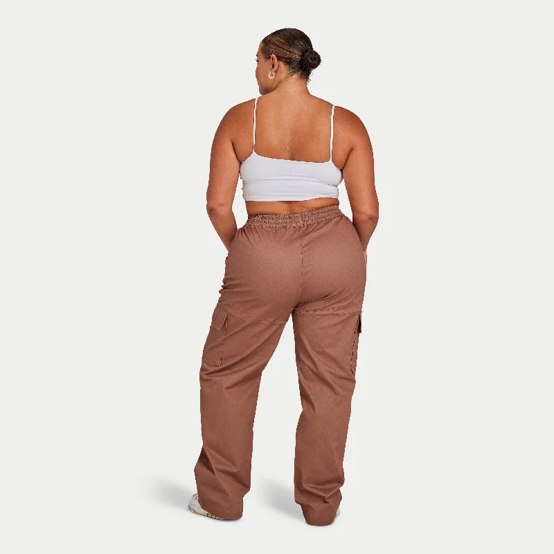 Womens Cargo Pant - Acorn Brown