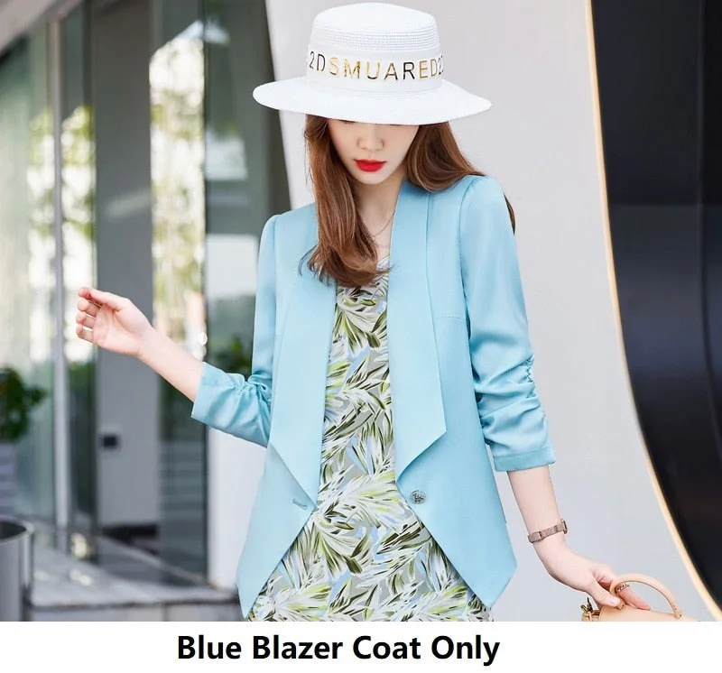 Women's Casual Summer Fashion Temperament Work Wear Office Jackets