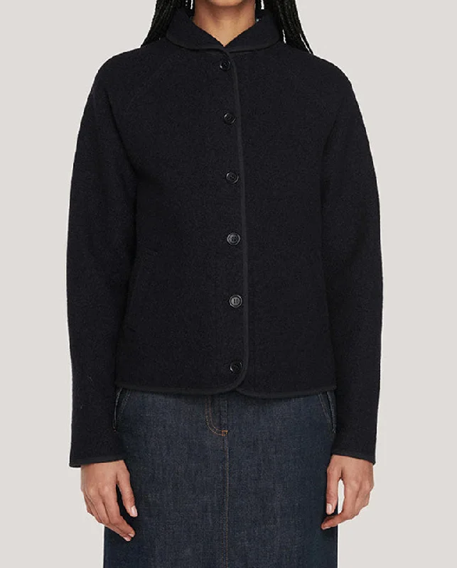 Wool Beach jacket NAVY