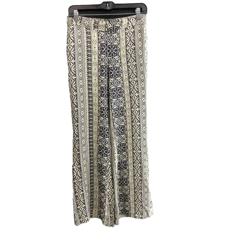 Pants Wide Leg By Jessica Simpson In Blue & Cream, Size: S