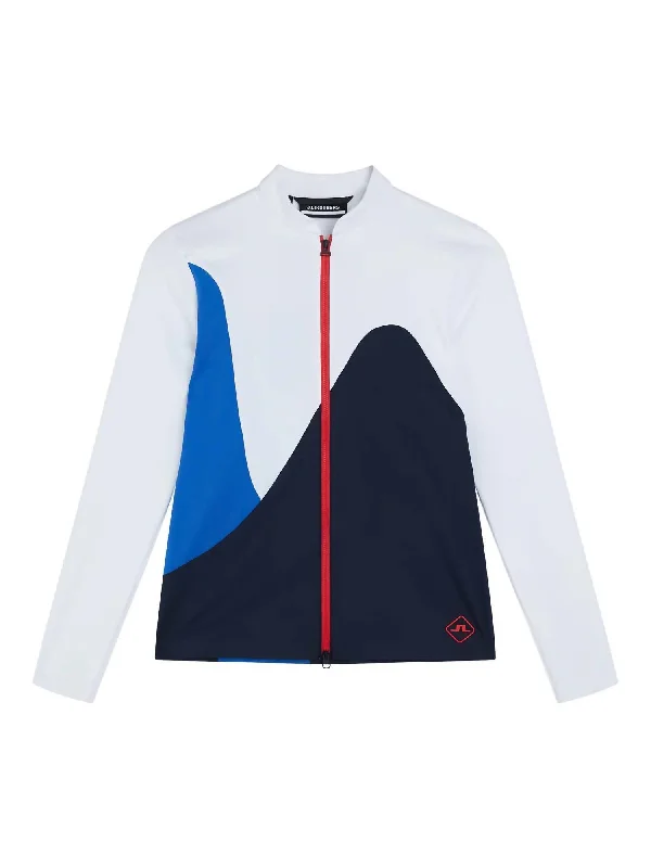 Swirl Full Zip Mid Layer In Jl Navy